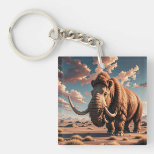 Woolly Mammoth Key Ring