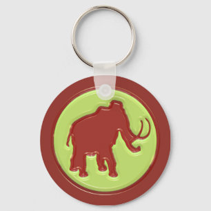 Woolly Mammoth Key Ring