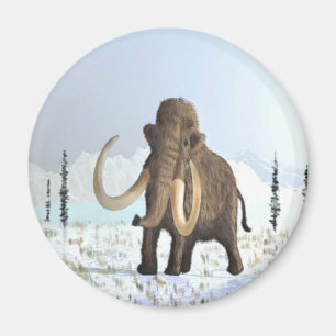 Woolly Mammoth Magnet
