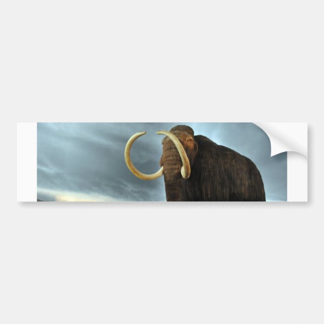 Woolly Mammoth Mod Destiny Bumper Sticker (Front)