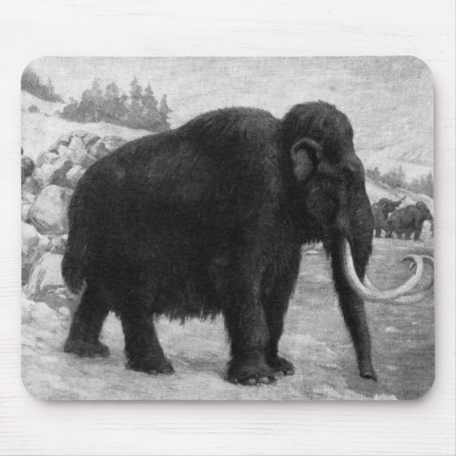 Woolly Mammoth Mod Destiny Mouse Mat (Front)