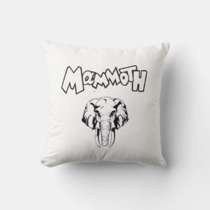 Woolly Mammoth Prehistoric Animal ice age Cushion
