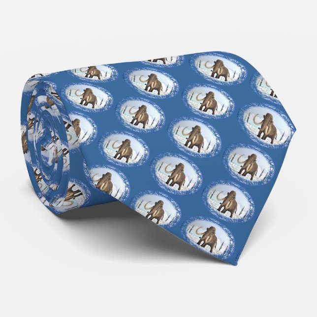 Woolly Mammoth Tie (Rolled)