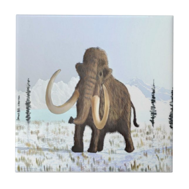 Woolly Mammoth Tile (Front)