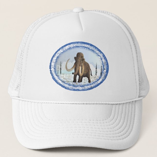 Woolly Mammoth Trucker Hat (Front)