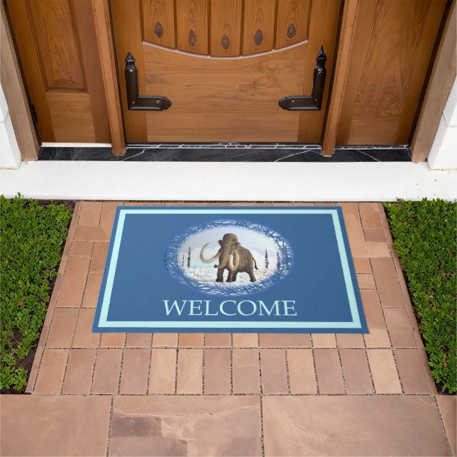 Woolly Mammoth - Welcome Doormat (Outdoor)