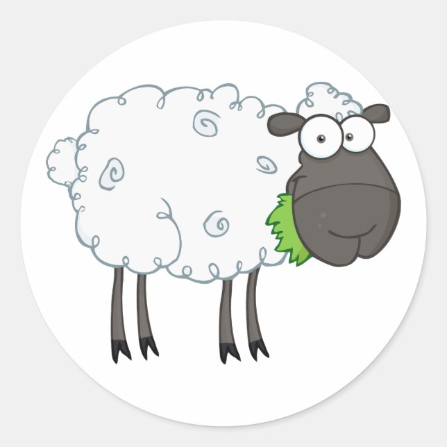 Woolly Sheep Stickers (Front)