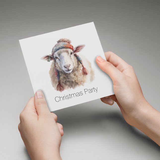 Woolly Wonderland, custom Holiday Card (Creator Uploaded)