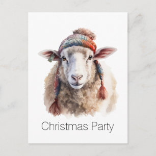 Woolly Wonderland, custom Postcard