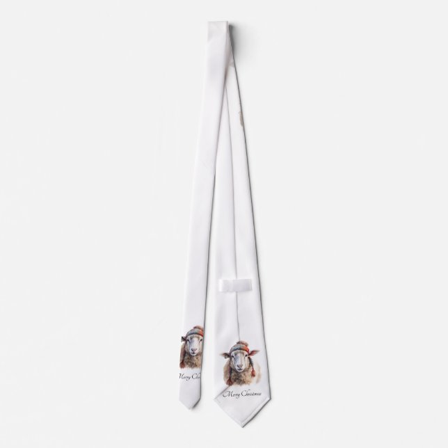 Woolly Wonderland, custom Tie (Back)