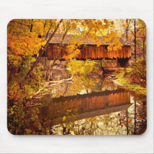 Woolslayer Covered Bridge Mouse Mat