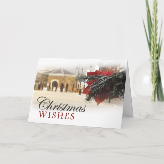 Woolwich Riverside Christmas Holiday Card (Front)