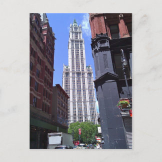 Woolworth Building, postcard