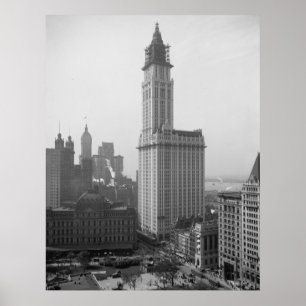 Woolworth Building Poster