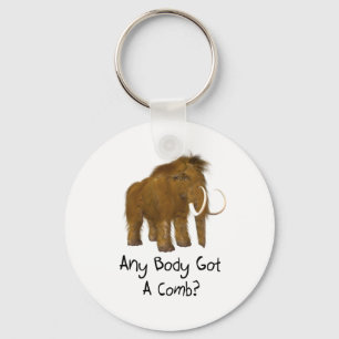 Wooly Mammoth Key Ring