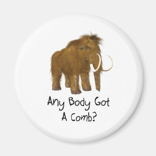 Wooly Mammoth Magnet
