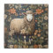 Wooly Sheep William Morris Inspired Floral