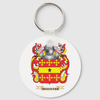 Wooster Family Crest (Coat of Arms) Key Ring