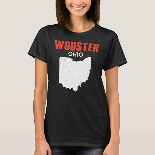 WOOSTER Ohio USA State America Travel Ohioan T-Shirt (Front)