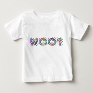 Woot! - Glitter Font Baby T-Shirt