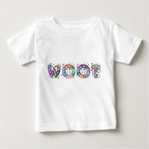 Woot! - Glitter Font Baby T-Shirt