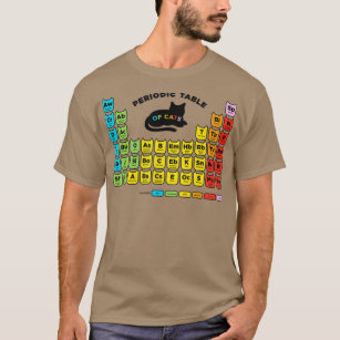 Woot Periodic Table of Cats T-Shirt