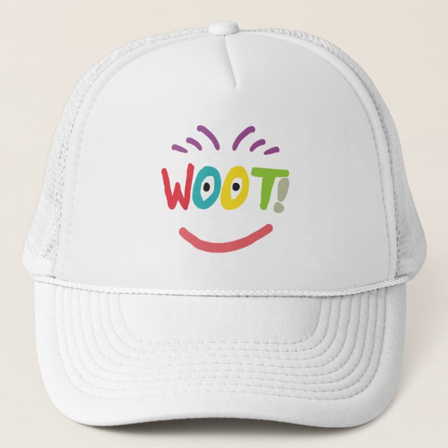 Woot! Trucker Hat (Front)