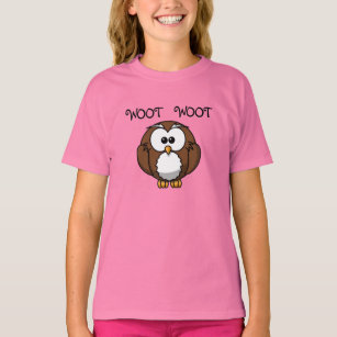 Woot Woot Owl Ringer T-shirt
