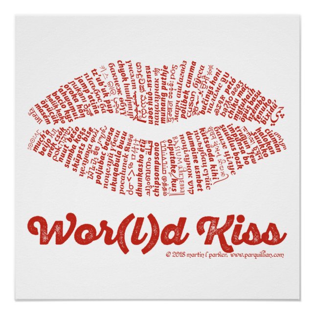 Wor(l)d Kiss Poster (Front)