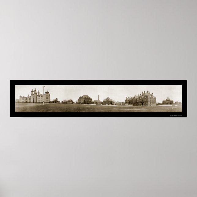 Worcester Academy MA Photo 1910 Poster (Front)