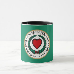 Worcester city flag mug