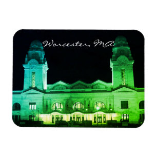 Worcester, Mass Historical Architecture Magnet
