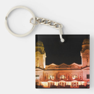 Worcester, Mass Train Station Key Ring