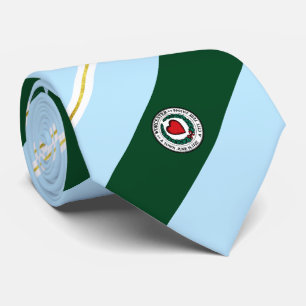 Worcester (Massachusetts) city flag Neck Tie