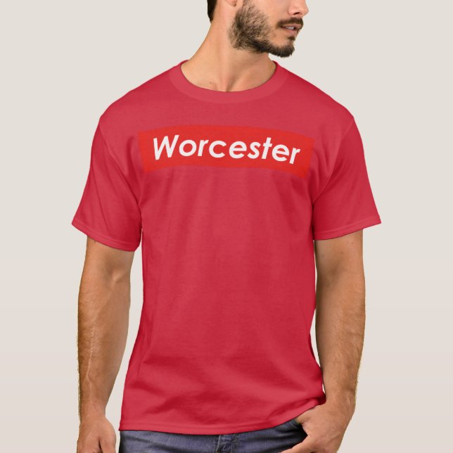 Worcester Massachusetts retro T-Shirt (Front)
