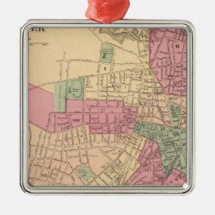 Worcester Metal Tree Decoration