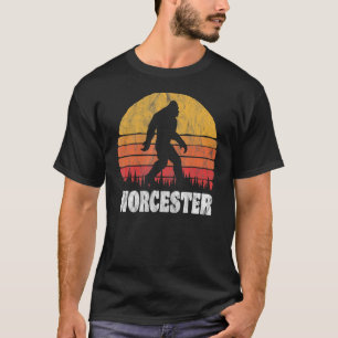 Worcester Vintage Eighties Bigoot Retro Sunset T-Shirt