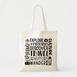 Word Art Tote Bag