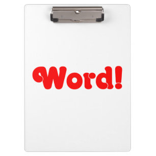 Word! Clipboard