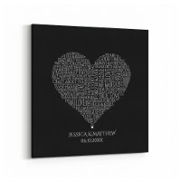 Word Cloud for Weddings and Anniversaries