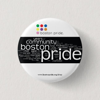 Word Cloud Small 3 Cm Round Badge