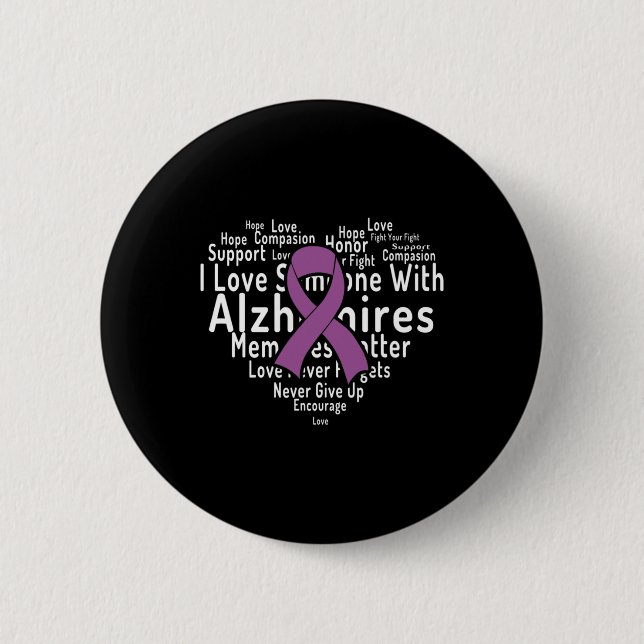 Word Cloud Support Heimerheimer Heimerheimers Awar 6 Cm Round Badge (Front)