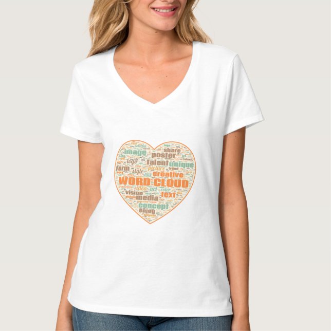 Word Cloud T-Shirt (Front)