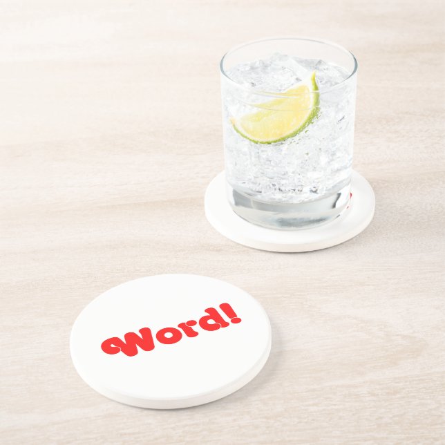 Word! Coaster (Side)