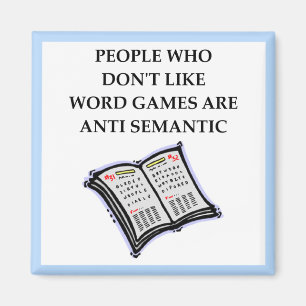 WORD GAMES MAGNET