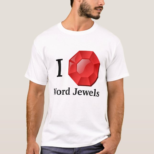Word Jewels T-shirt (Front)