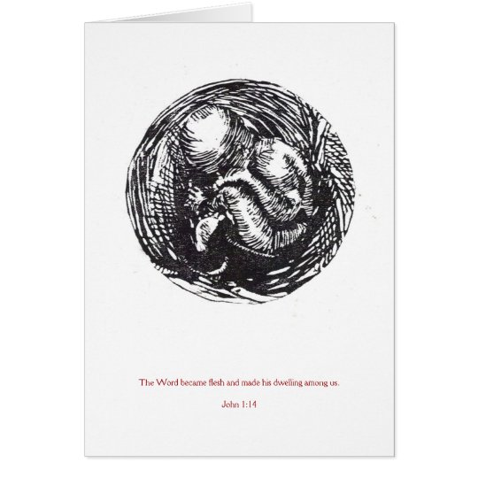 "Word Made Flesh" Card