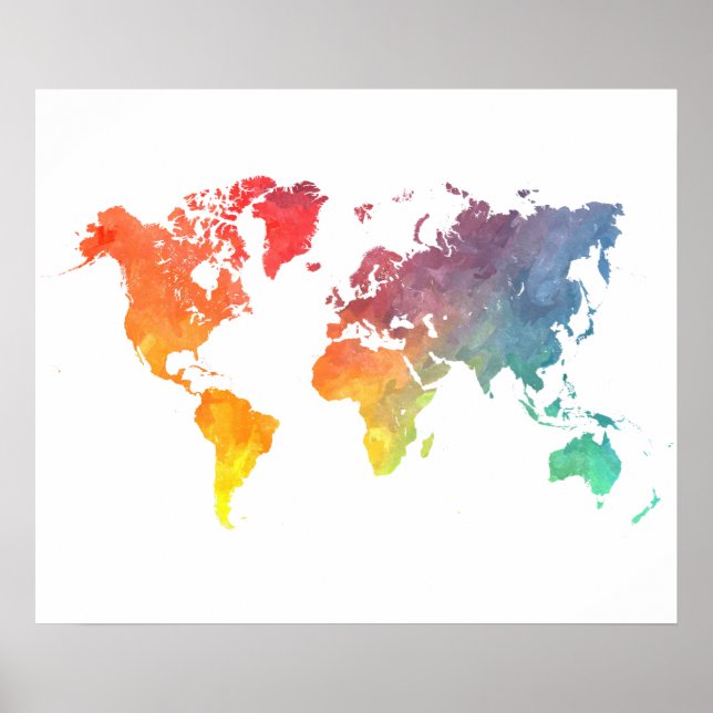 word map 5 poster (Front)