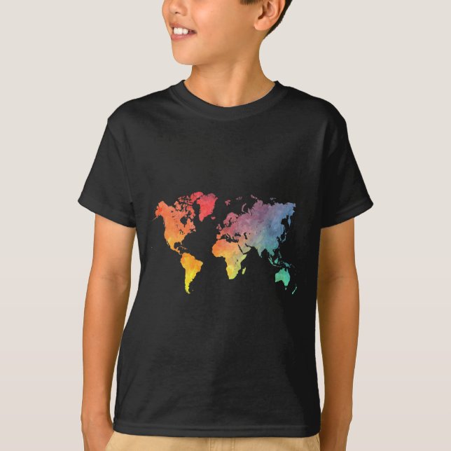 word map 5 T-Shirt (Front)