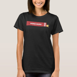 Word Nerd Abibliophobia Book Nerd World Book Day N T-Shirt